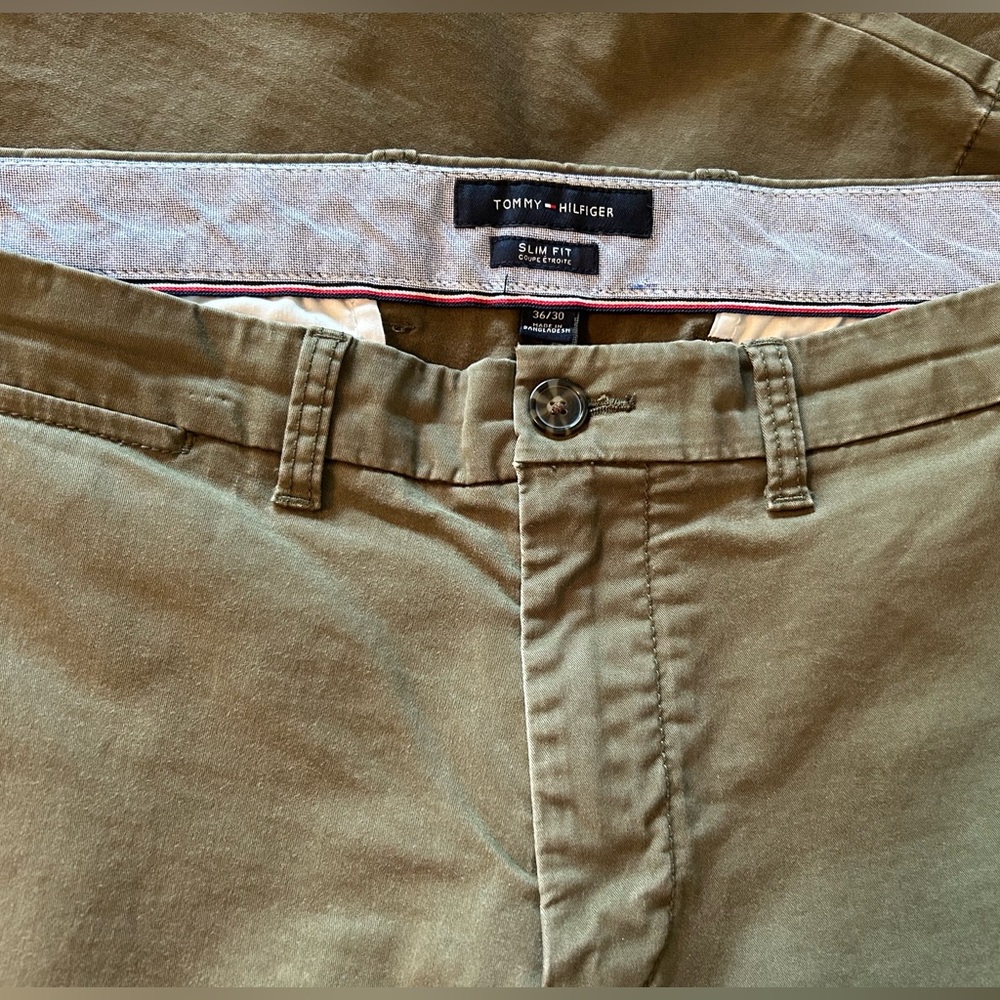 Tommy Hilfiger Men's Slim Fit Dress Pants 36X30 - Picture 2 of 4